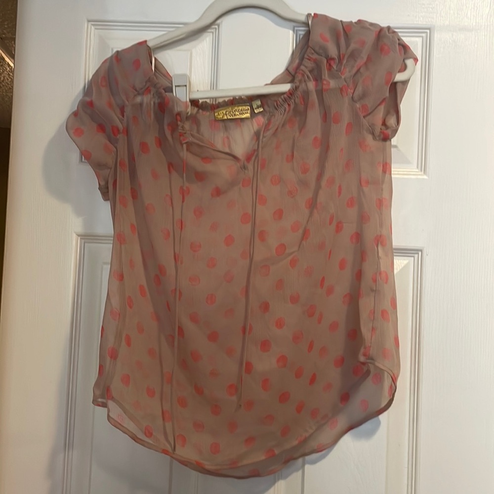 Juniors size sm, Princess by Vera Wang sheer top